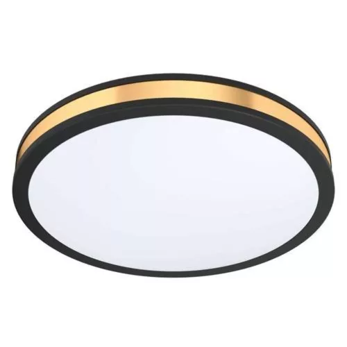 EGLO, 99407, PESCAITO, de perete-plafonieră, 3000 K, LED, 19,5W, IP20, alb, auriu