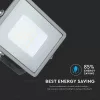 LED proiector, 30 Watt, Ultra Slim, alb cald, SAMSUNG chip, 5 ani garanție, gri