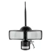 SMART LED proiector WIFI cu senzor cu cameră, 18w, 6000K, alb rece, 600lm, 180°, negru, CRI>70, V-TAC, 5917