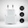 VT-1024 Usb de călătorie Adapter Dublu în blister cu ambalaj - alb
