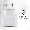 VT-1024 Usb de călătorie Adapter Dublu în blister cu ambalaj - alb