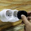 VT-1042 2 bucăți- Prizăos adaptor 16A cu împământare cu contact 16A-alb