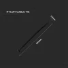 plastic colier de cablu, negru, 100 bucăți/pachet, 3,5x300mm, V-TAC, 11170