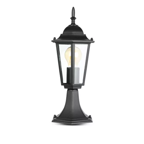 VT-753 E27 lampadar - Mat negru