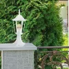 exterior lampadar, E27, mat alb, IP44, V-TAC, 7075