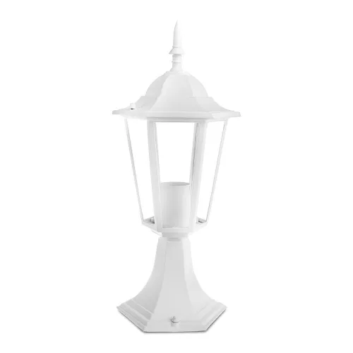 exterior lampadar, E27, mat alb, IP44, V-TAC, 7075