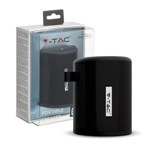 VT-6244 Hordozható Bluetooth Hangszóró - Mikro Usb Kábel (Tws) - 1500 Mah Akkumulátor - Fekete