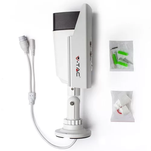 SMART biztonsági kültéri kamera, IP65, V-TAC, 8479