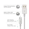 VT-5321 1M Micro Usb Kábel - Fehér (Ezüst Széria)