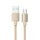 Platina Micro USB kábel, arany, V-TAC, 8490