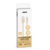Platina Micro USB kábel, arany, V-TAC, 8490