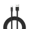 Ruby Micro USB kábel, fekete, V-TAC, 8494