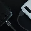 Ruby Micro USB kábel, fekete, V-TAC, 8494
