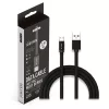 Ruby Micro USB kábel, fekete, V-TAC, 8494
