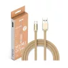 Ruby Micro USB kábel, arany, V-TAC, 8495