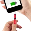 Ruby Micro USB kábel, piros, V-TAC, 8497