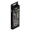 Gyémánt Micro USB kábel, arany, V-TAC, 8637