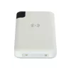 VT-3509 8000Mah Vezeték Nélküli Power Bank Kijelzővel És Állványnyal - Fehér
