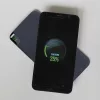 VT-3509 8000 Mah Vezeték Nélküli Power Bank Kijelzővel És Állványnyal - Sötétkék