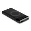 VT-3521 10000 Mah Vezeték Nélküli Power Bank Kettős Usb + Type-C + LED Képernyővel - Fekete
