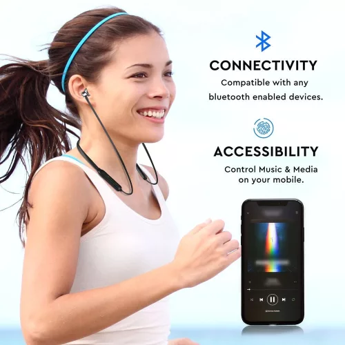 VT-6166 Bluetooth Fejhallgató - 500 Mah Akkumulátor - Fekete