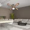 VT-6042-4 50 W de tavan ventilator cu iluminat - cu lanț control - 4 palete - curent alternativ Motor