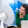 16 hüvelykes asztali ventilátor, 40w, fehér, V-TAC, 7925