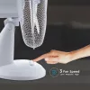 16 hüvelykes asztali ventilátor, 40w, fehér, V-TAC, 7925