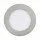 LED panel , süllyesztett , 10.5W , CCT , dimmelhető , 16.5 cm , kerek , matt nikkel , IP44 , EGLO Connect.Z , Zigbee , FUEVA-Z , 900113