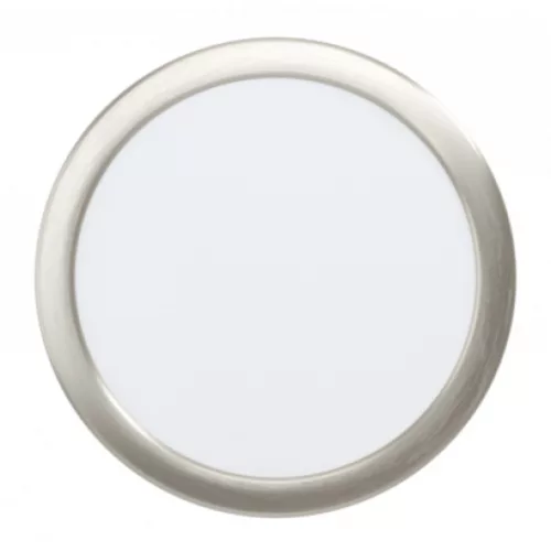 LED panel , süllyesztett , 16.5W , CCT , dimmelhető , 21.6 cm , kerek , matt nikkel , IP44 , EGLO Connect.Z , Zigbee , FUEVA-Z , 98844