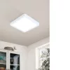 LED panel , falon kívüli , 16.5W , CCT , dimmelhető , 21 x 21 cm , négyzet , fehér , IP44 , EGLO Connect.Z , Zigbee , FUEVA-Z , 900104