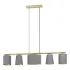 EGLO , 99487 , ALMEIDA 2 , függeszték , E14 , 5X40W , IP20 , cappuccino, réz