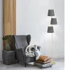 EGLO , 99612 , ALMEIDA 2 , állólámpa , E27 , 3X40W , IP20 , cappuccino, réz