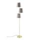 EGLO , 99612 , ALMEIDA 2 , állólámpa , E27 , 3X40W , IP20 , cappuccino, réz