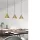 EGLO, 99592, NARICES, lampă suspendată, E27, 3X40W, IP20, periat alamă, auriu