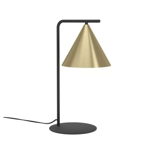 EGLO, 99593, NARICES, lampă de masă, E27, 1X40W, IP20, periat alamă, auriu