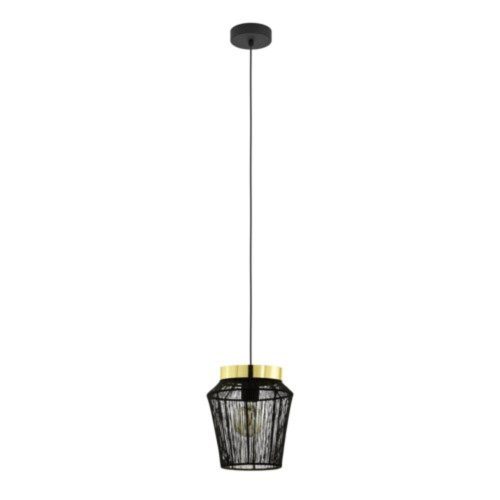 EGLO , 99806 , ESCANDIDOS , függeszték , E27 , 1X40W , IP20 , fekete, arany