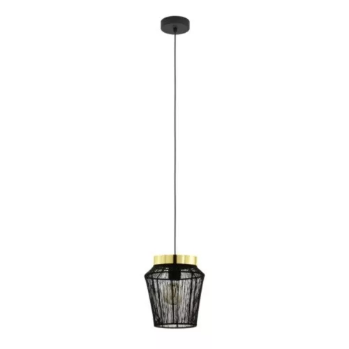 EGLO , 99806 , ESCANDIDOS , függeszték , E27 , 1X40W , IP20 , fekete, arany