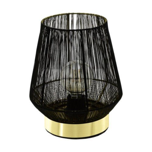 EGLO , 99808 , ESCANDIDOS , asztali lámpa , E27 , 1X40W , IP20 , fekete, arany