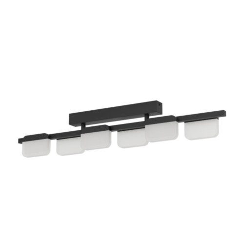 EGLO , 98875 , ERVIDEL , mennyezeti lámpa , 3000 K , LED , 6X4,5W , Dimmelhető , IP20 , szatinált