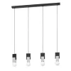 EGLO , 99532 , LOBATIA , függeszték , E27 , 4X40W , IP20 , szürke, fehér