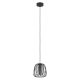 EGLO , 99705 , FLORESTA , függeszték , E27 , 1X40W , IP20 , fekete-átlátszó