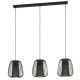 EGLO , 99662 , CURASAO , függeszték , E27 , 3X40W , IP20 , fekete, arany