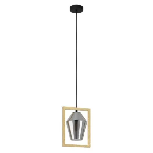 EGLO , 99701 , VIGLIONI , függeszték , E27 , 1X40W , IP20 , fekete-átlátszó