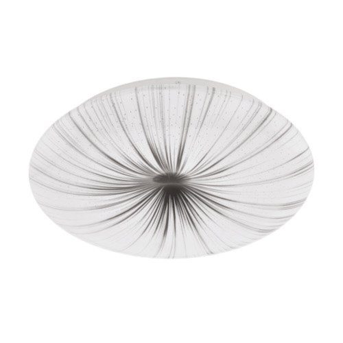 EGLO , 99699 , NIEVES , fali-mennyezeti lámpa , 3000 K , LED , 10W , IP20 , fehér, ezüst