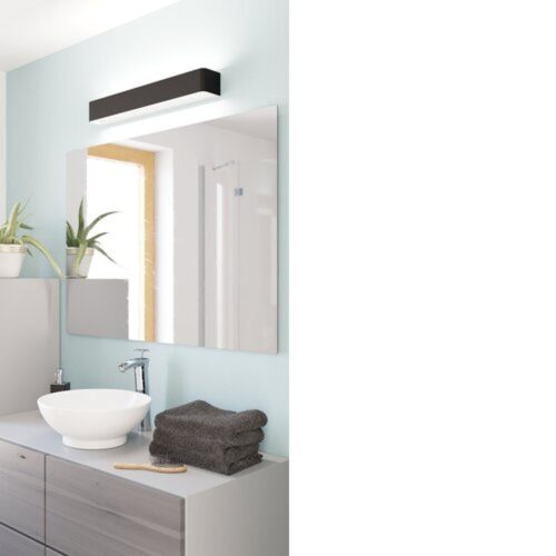 EGLO , 99691 , SANIA 5 , fali lámpa , 3000 K , LED , 26,5W , IP44 , szatinált