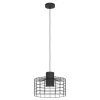 LED lámpa , függeszték , mennyezeti , 110cm , E27 foglalattal , 1 x 40W , fekete , EGLO , MILLIGAN , 43627