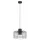 LED lámpa , függeszték , mennyezeti , 110cm , E27 foglalattal , 1 x 40W , fekete , EGLO , MILLIGAN , 43627