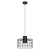 LED lámpa , függeszték , mennyezeti , 110cm , E27 foglalattal , 1 x 40W , fekete , EGLO , MILLIGAN , 43627
