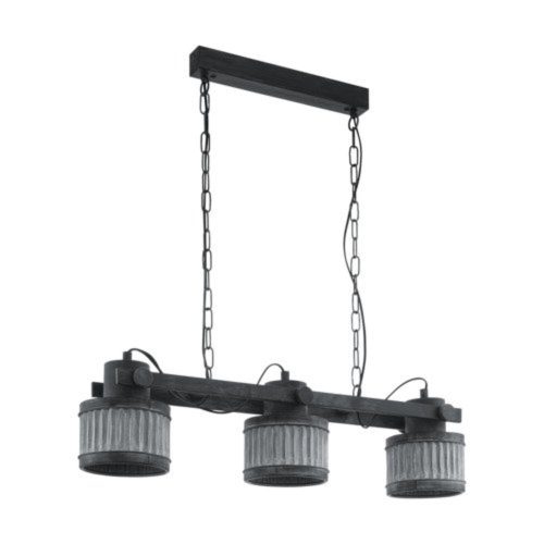 EGLO , 43447 , TURROCK , függeszték , E27 , 3X28W , IP20